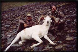 Mark Hendrickson of Minnesota with his Dall Ram