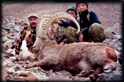 Braun Kopsack and an amazing Ibex taken in Kyrgyzstan