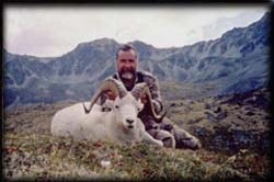 James Smith of Gillette, WY with his Dall Ram