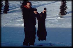 Bob Summers of Clancy, MT with his Wolverine