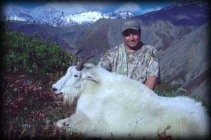 Brian Wagner of Howard Lake, MN with his Mt. Goat.