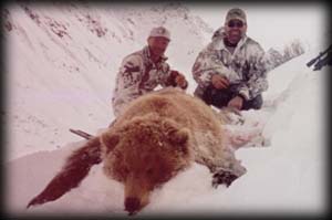 Kevin Zimpel of Butte, MT with his spring Brown Bear