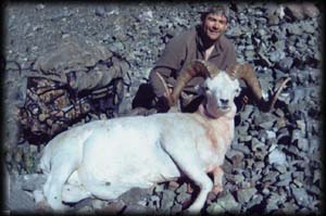 Paul Koslowski of West Bend, WI with his 40"+ Dall Ram